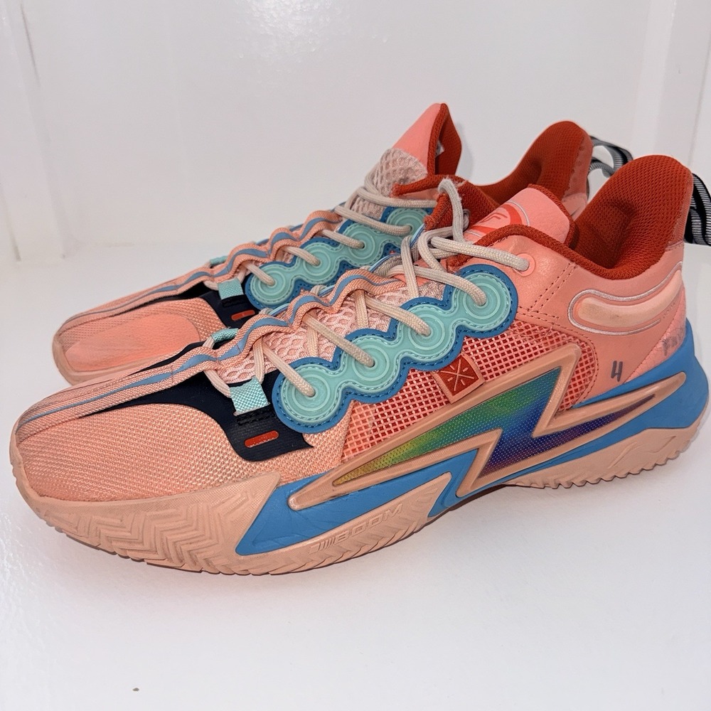 Li-Ning Wade Son of Flash Desert Pink Men's Size 11 Basketball Shoes Sneakers
